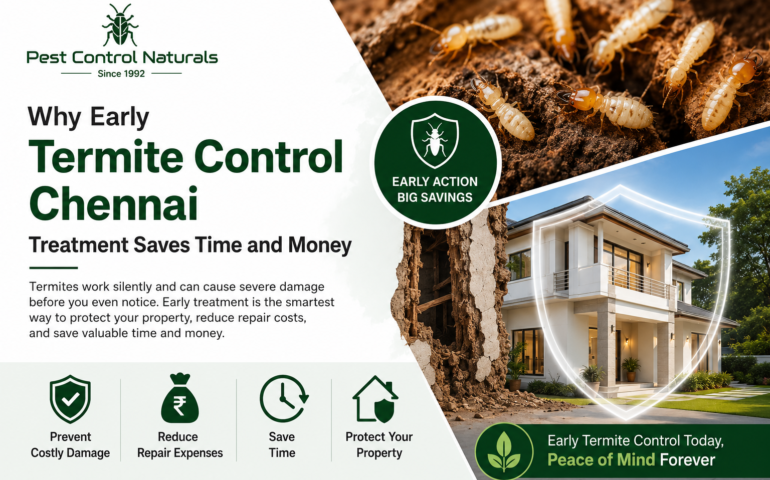 Best Termite Control Chennai treatment saves time and money