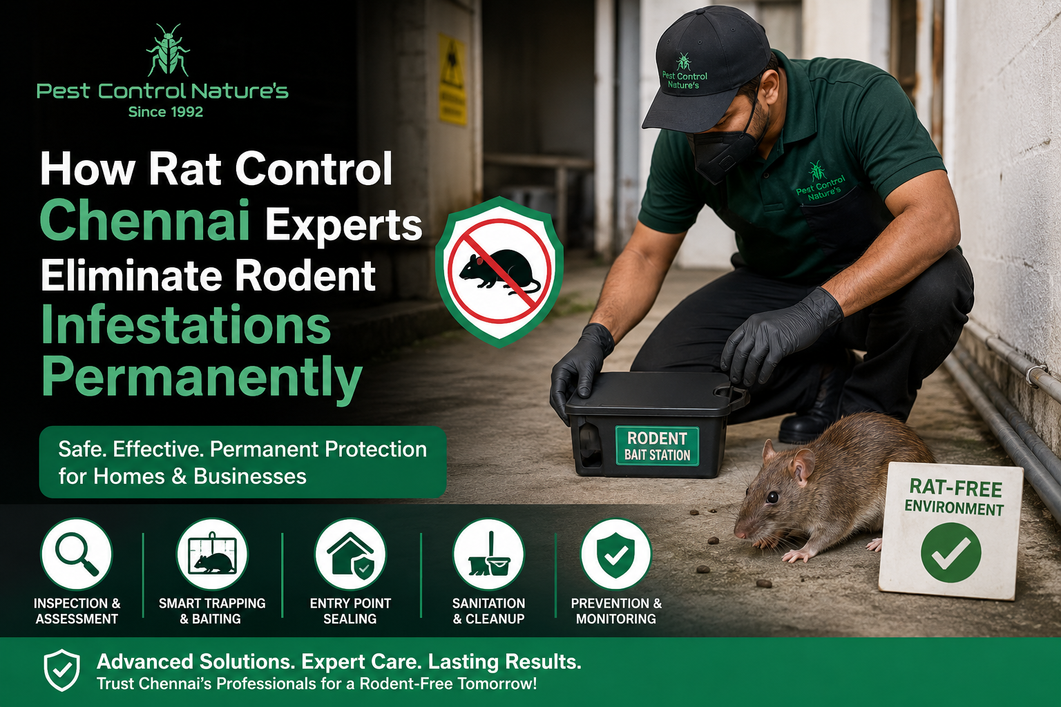 How Rat Control Chennai Experts Eliminate Rodent Infestations Permanently