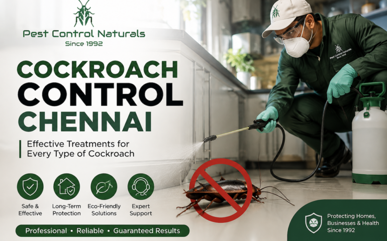 Cockroach Control service in Chennai